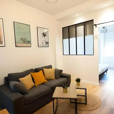 Le Cozy Sud-gare Apartman Rennes