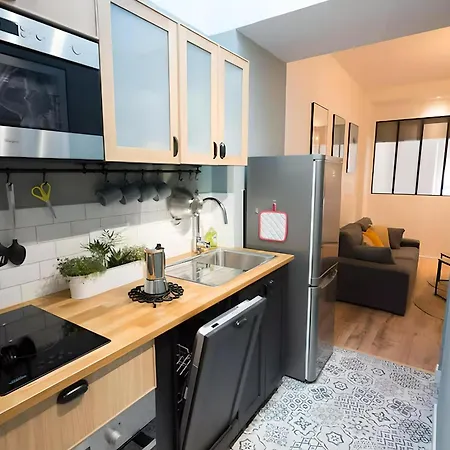 Le Cozy Sud-gare Apartman Rennes